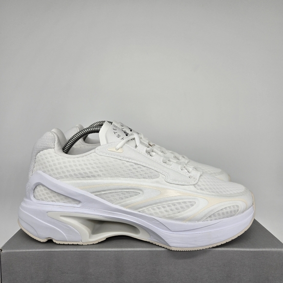 New adidas by Stella McCartney Sportswear 2000 White Women's Shoes Size 7.5 - Picture 3 of 8